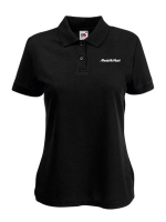 Polo Damen Fit Schwarz